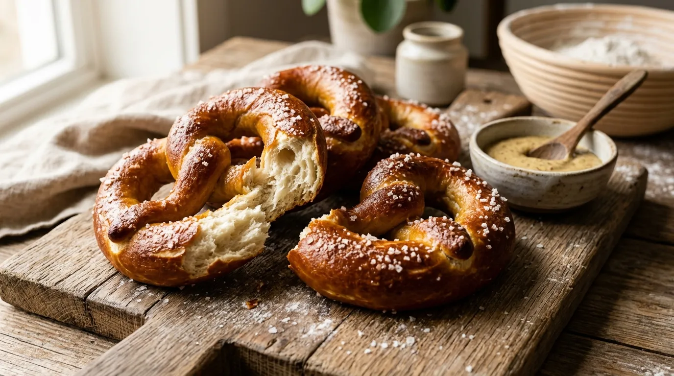 Crunchy Homemade Gluten-Free Pretzels