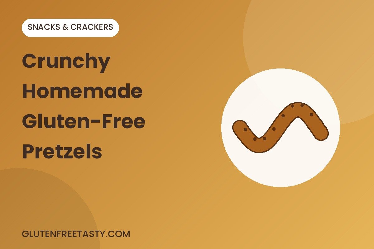 Crunchy Homemade Gluten-Free Pretzels (Soft Inside, Crisp Outside)